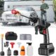 81zsoOVy0IL._AC_SL1500_.jpg Nettoyeur Haute Pression, 90 Bar Nettoyeur Haute Pression sans Fil Portable avec 5m Tuyau, Regulation Intelligente de la Pression, L