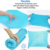 81zx5cbepZL._AC_SL1500_.jpg Coussin de Siege en Gel a Memoire, Coussin en Gel, Coussin Chaise Ergonomique Orthopedique pour Bureau, Voiture, Fauteuil Roulant, C
