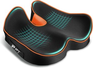 Coussin coccyx POOTACK en mousse à mémoire ergonomique