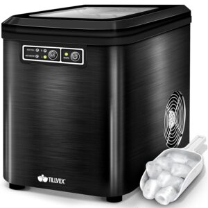 Machine à glaçons tillvex inox 12 kg/24h, LED, 2 tailles
