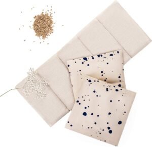 Coussin chauffant Blumtal 50x20cm blé nuque/épaules