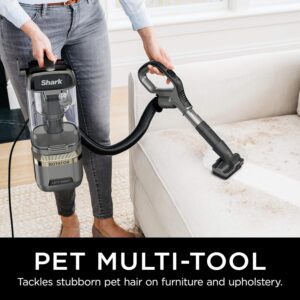Shark LA502 Rotator Lift-Away ADV DuoClean PowerFins Aspiradora Vertical Con Cepillo autolimpiable, Potente Pastilla de Pelo