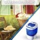 Mini machine à laver 3 kg avec essoreuse - Toploader camping