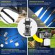 91BrV9XKjML._AC_SL1500_.jpg Nettoyeur haute pression MASKO 2200W 165 bar - enrouleur 10 m de tuyau & kit 9 pièces
