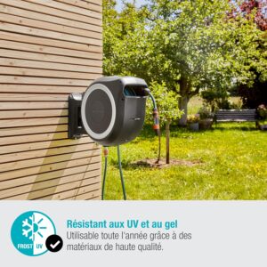 91DkKKXQqML._AC_SL1500_.jpg Enrouleur de tuyau mural Gardena RollUp L 30 m Ø13 mm