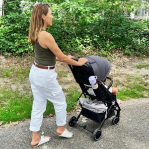 Poussette légère bébé AOODIL, compacte pliable d'une main