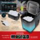 Machine à glaçons KESSER inox 12 kg/24h, écran LED