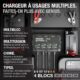 Chargeur batterie auto NOCO GENIUS2X4 6/12V 8A mainteneur