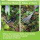 Kit outils de jardin WORKPRO 6 pièces en acier inoxydable