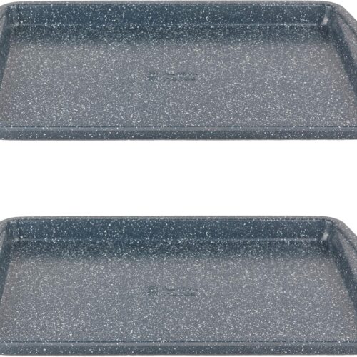 91X7xfOP9tL._AC_SL1500_.jpg Russell Hobbs Plaques de Cuisson Antiadhesives Nightfall Stone, Set de 2, Acier au Carbone, Resistance jusqu'a 220C, Facile a Netto