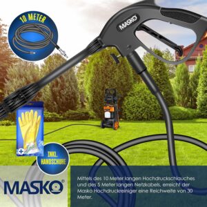 91c4O7UKNmL._AC_SL1500_.jpg Nettoyeur haute pression MASKO 2200 W 165 bar 450 l/h