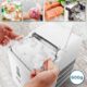 Machine à glaçons automatique Duronic 120W - 9 cubes en 7-9 min, réservoir 1,5 L