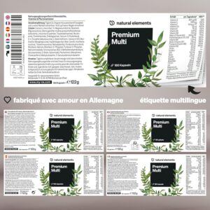 Multivitamines multi-complexe AZ hautement dosé 180 gélules