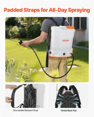 VEVOR Pulvérisateur à Dos Électrique à Batterie 12 L
