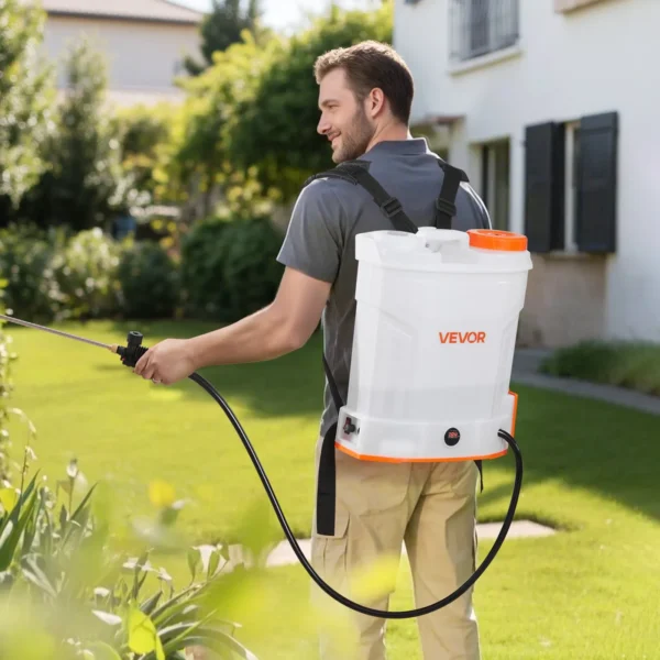 VEVOR Pulvérisateur à Dos Électrique à Batterie 12 L