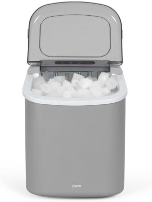 Machine à glaçons Livoo DOM484G — 12kg/jour, autonettoyante