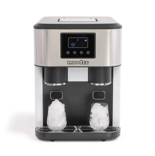 Machine à glaçons 3 en 1, eau froide, 2 tailles, 15-18 kg/24h