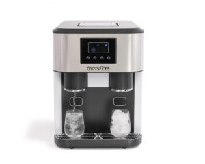 Machine à glaçons 3 en 1, eau froide, 2 tailles, 15-18 kg/24h