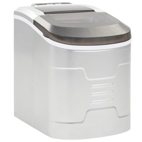 Machine à glaçons argenté 2,4 L capacité – 15 kg/24 h