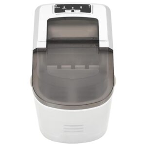 Machine à glaçons argenté 2,4 L capacité – 15 kg/24 h