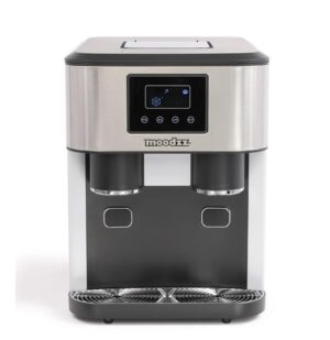 Machine à glaçons 3 en 1, eau froide, 2 tailles, 15-18 kg/24h