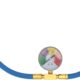 Tuyau remplissage réfrigérant R134A VOSAREA 1/2 pour voiture