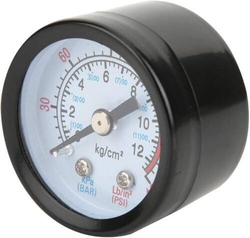 Manomètre de compresseur d'air Y40 Iron Shell noir