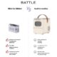 Machine à glaçons portable sans plomberie autonettoyante