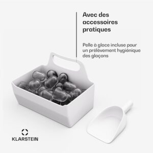 611pP1hze5L._AC_SL1500_.jpg Machine à glaçons KLARSTEIN 12kg/24h, 6min, 2 tailles