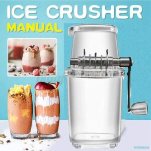 Broyeur à glaçons manuel pour cocktails et smoothies