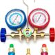 Kit manomètres climatisation auto HVAC R12 R22 R502
