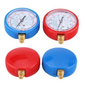 Manomètre AC haute et basse pression R410A R134A R22 Kit 2x