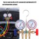 Manomètres climatisation kit tuyau R12/R22/R404A/R134a