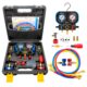 Manomètre glycérine R22/R134a/R410 anti-vibrations