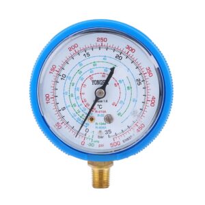 Manomètre AC haute et basse pression R410A R134A R22 Kit 2x