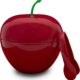 Seau à glaçons CÉCOA cerise double paroi 750 ml isotherme