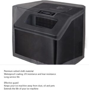 Housse de machine à glaçons portable anti-poussière étanche