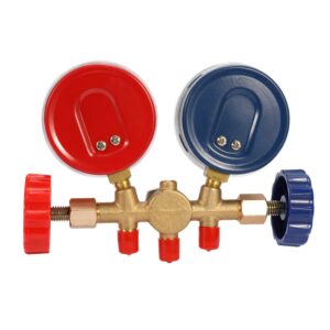 Manomètre collecteur réfrigérant R12/R22/R404A/R134A