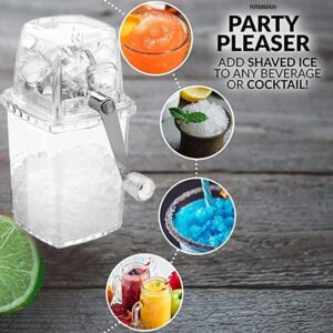 Broyeur à glaçons manuel pour cocktails et smoothies