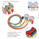 Manomètres climatisation kit tuyau R12/R22/R404A/R134a
