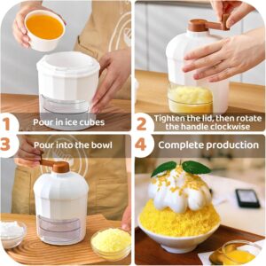Broyeur à glace manuel sans BPA pour cocktails & smoothies