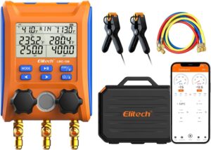 Manomètres réfrigérant Bluetooth LMG-10W – Pression & Temp.