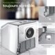 Machine à glaçons tectake® 24/15min silencieuse LED argent