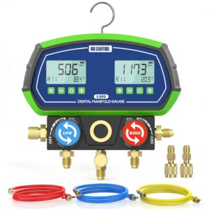Manomètre climatisation MR CAR Manomètre climatisation MR CARTOOL numérique R32 R410A