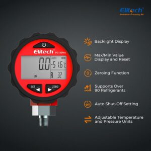 71C4NUXTOQL._SL1500_.jpg Manomètre numérique réfrigérant Elitech PG-30 Pro 0-500 PSI