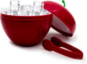 Seau à glaçons CÉCOA cerise double paroi 750 ml isotherme