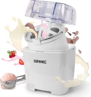 Machine à glace Duronic IM540 électrique 1,5 L inox