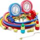 Kit manomètres climatisation auto HVAC R12 R22 R502