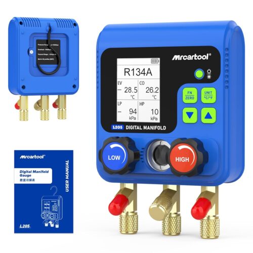 Distributeur de réfrigérant numérique MRCARTOOL – 92 gaz