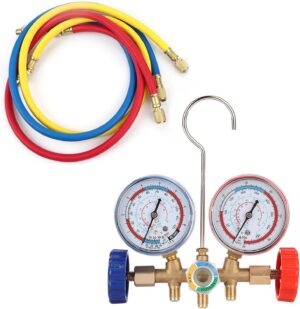 Jauges de collecteur AC diagnostic - kit tuyau et crochet